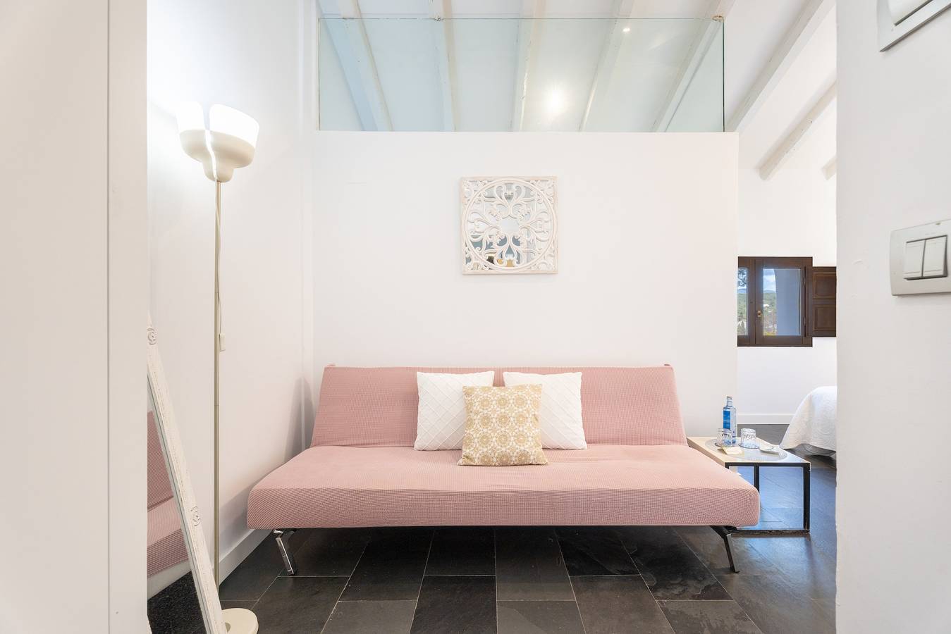 Zimmer 'Blanca' mit Bergblick, Wi-Fi und Klimaanlage in Navajas, Castellón Provinz