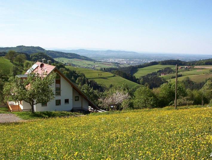 Ganze Ferienwohnung, Ferienwohnung Stadtblick in Horben, Südschwarzwald