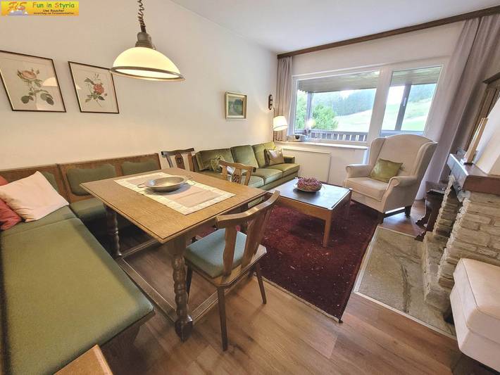 Ferienhaus für 6 Personen, mit Terrasse und Garten sowie Ausblick