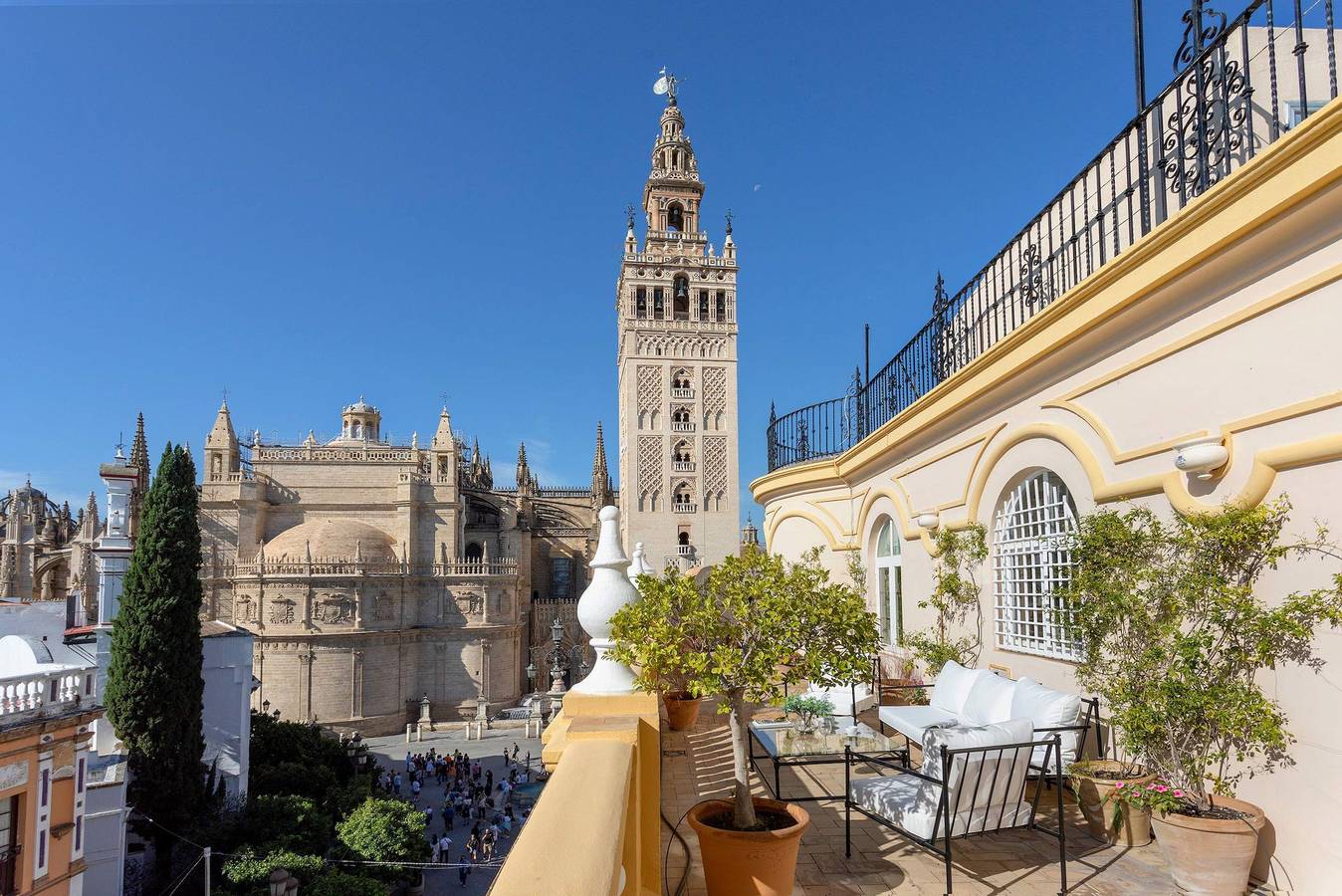 Ganze Wohnung, Unique penthouse Giralda views. Virgen de los Reyes in Casco Antiguo, Sevilla