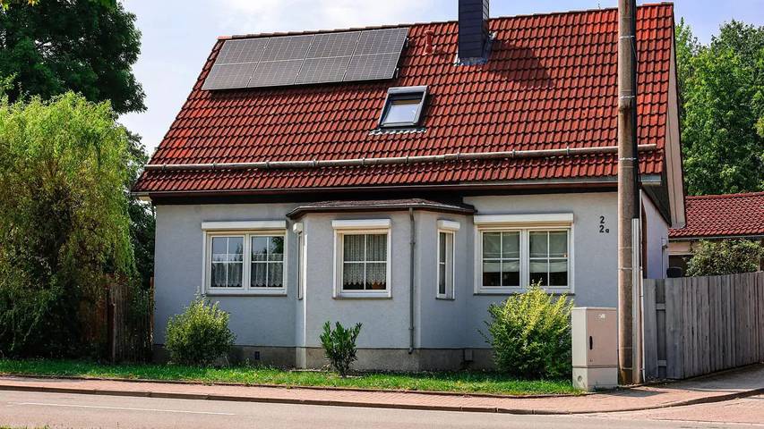 Ferienhaus für 5 Personen, mit Garten und Sauna in Blankenburg