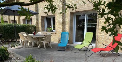 Gîte pour 10 personnes, avec terrasse à Marck