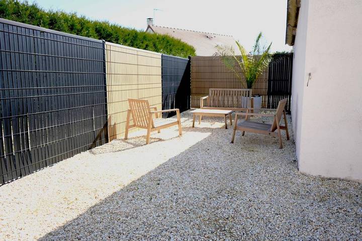 Maison de vacances pour 4 personnes, avec jardin