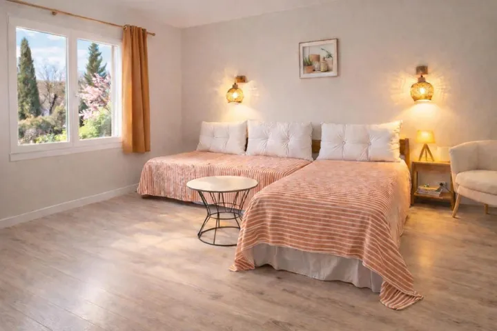 Appartement de vacances pour 4 personnes, avec jardin et balcon - 1