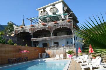 Hôtel pour 2 personnes, avec terrasse et piscine à Saint-Pierre-de-Chartreuse