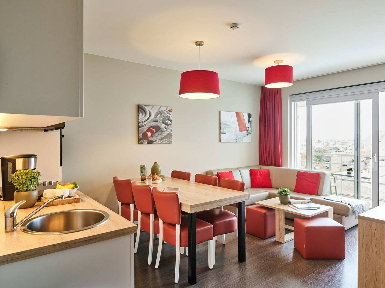 Holiday Suites Zeebrugge — Family suite | 6p in Brujas, Costa de Bélgica