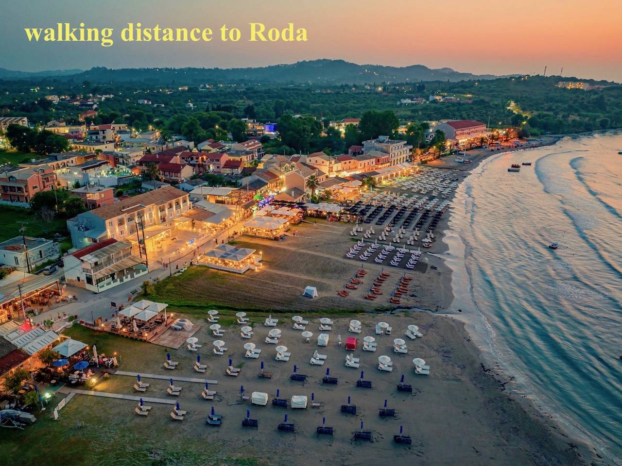 Villa Dafni with private pool in Roda, Korfu