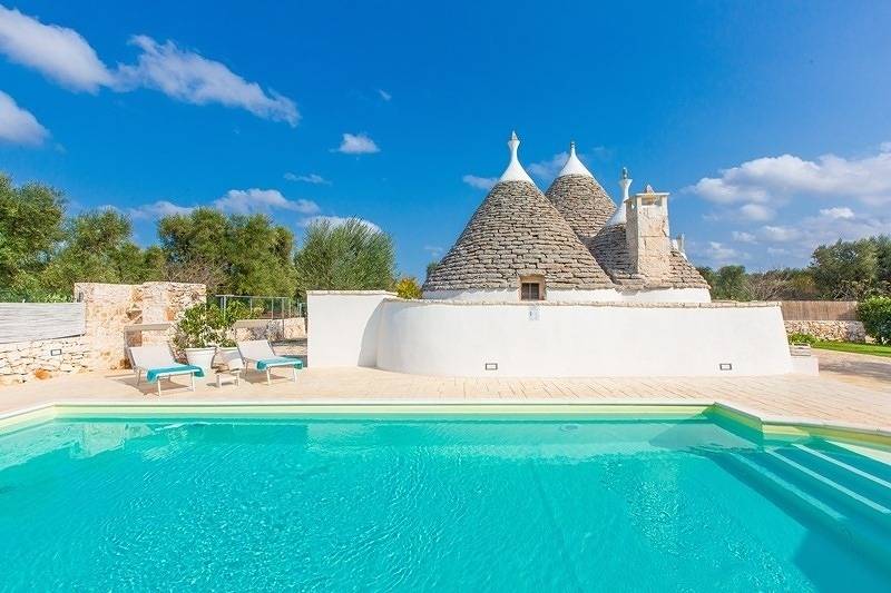 Casa Vacanza per 4 Persone in San Michele Salentino, Valle D'Itria