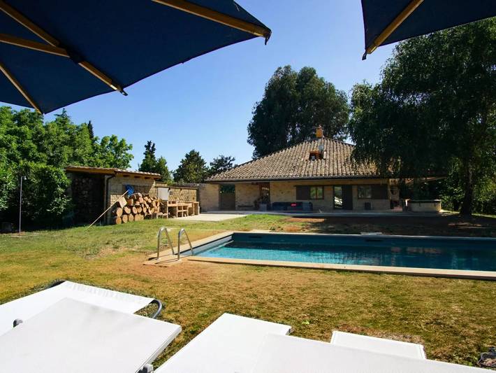 Villa per 8 persone, con giardino e piscina nella Provincia di Roma