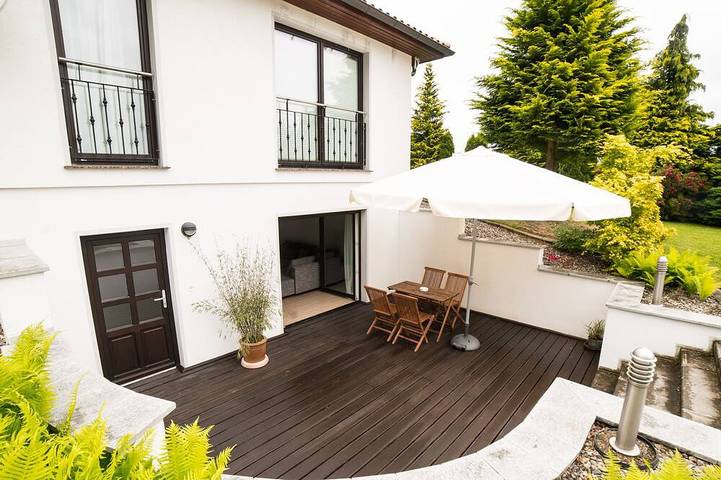 Ferienwohnung für 3 Personen, mit Garten