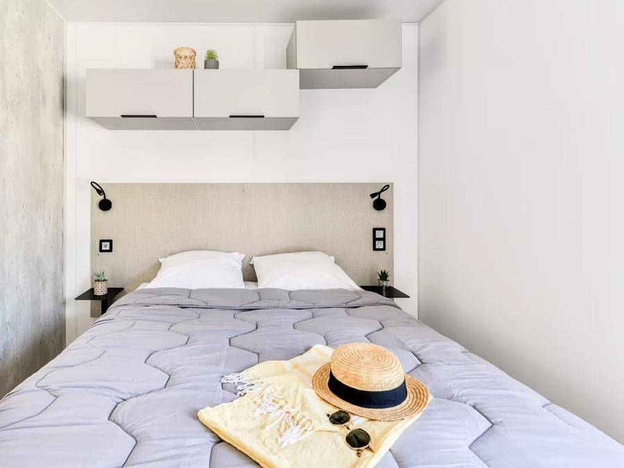 Camping Les Cottages de Perpignan - Apartamento 2 personas - Suite 2 Personas Aire Acondicionado + Tv in Pia, Costa mediterránea (Francia)