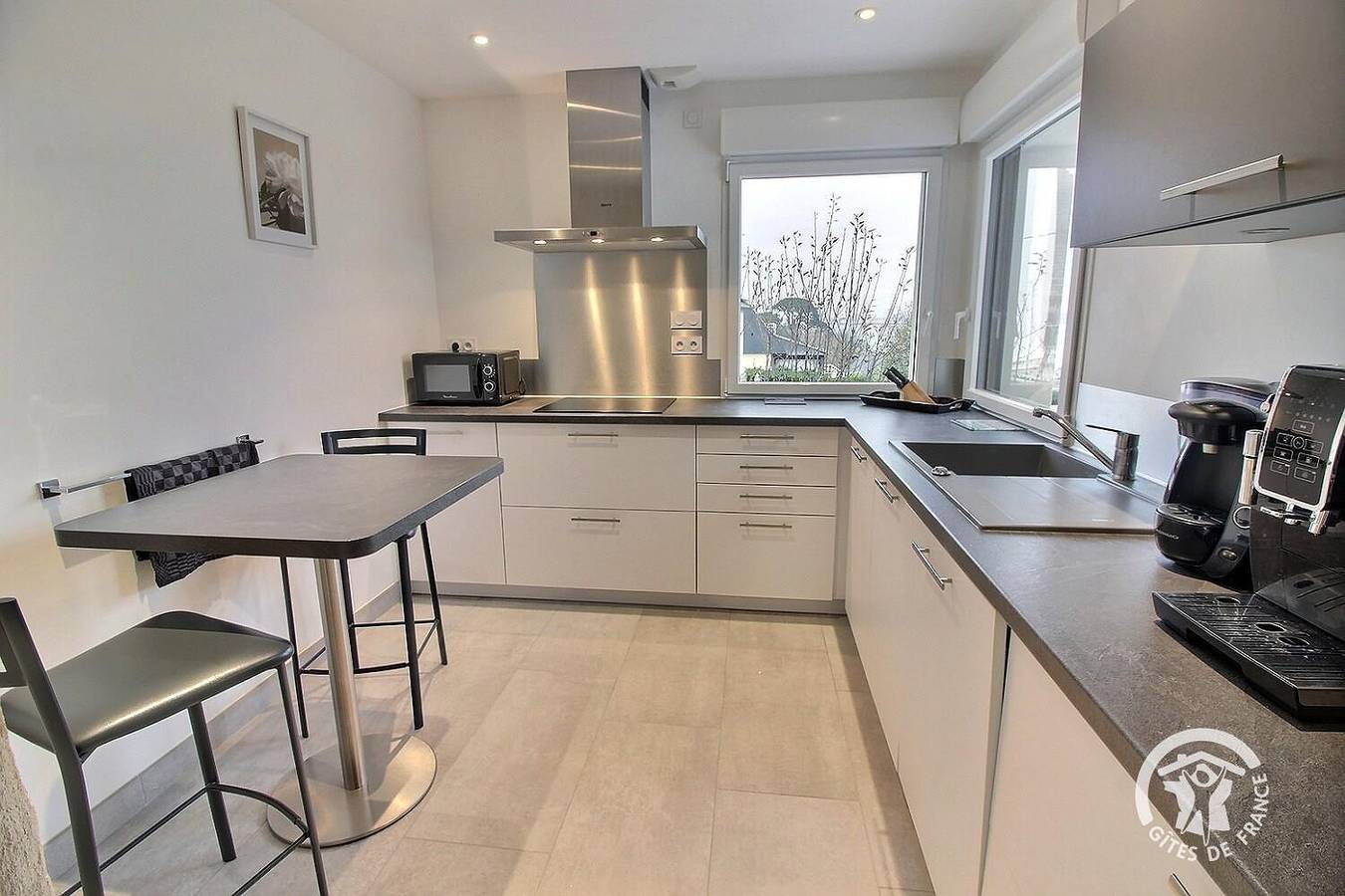 Vue sur Perros in Perros-Guirec, Costa de granito rosa