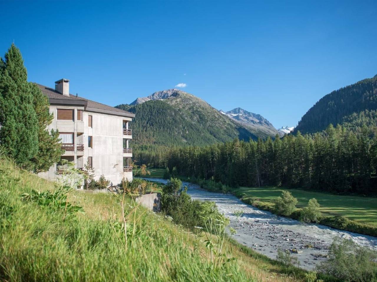Ganze Wohnung, Chesa Engiadina in Pontresina, Sankt Moritz