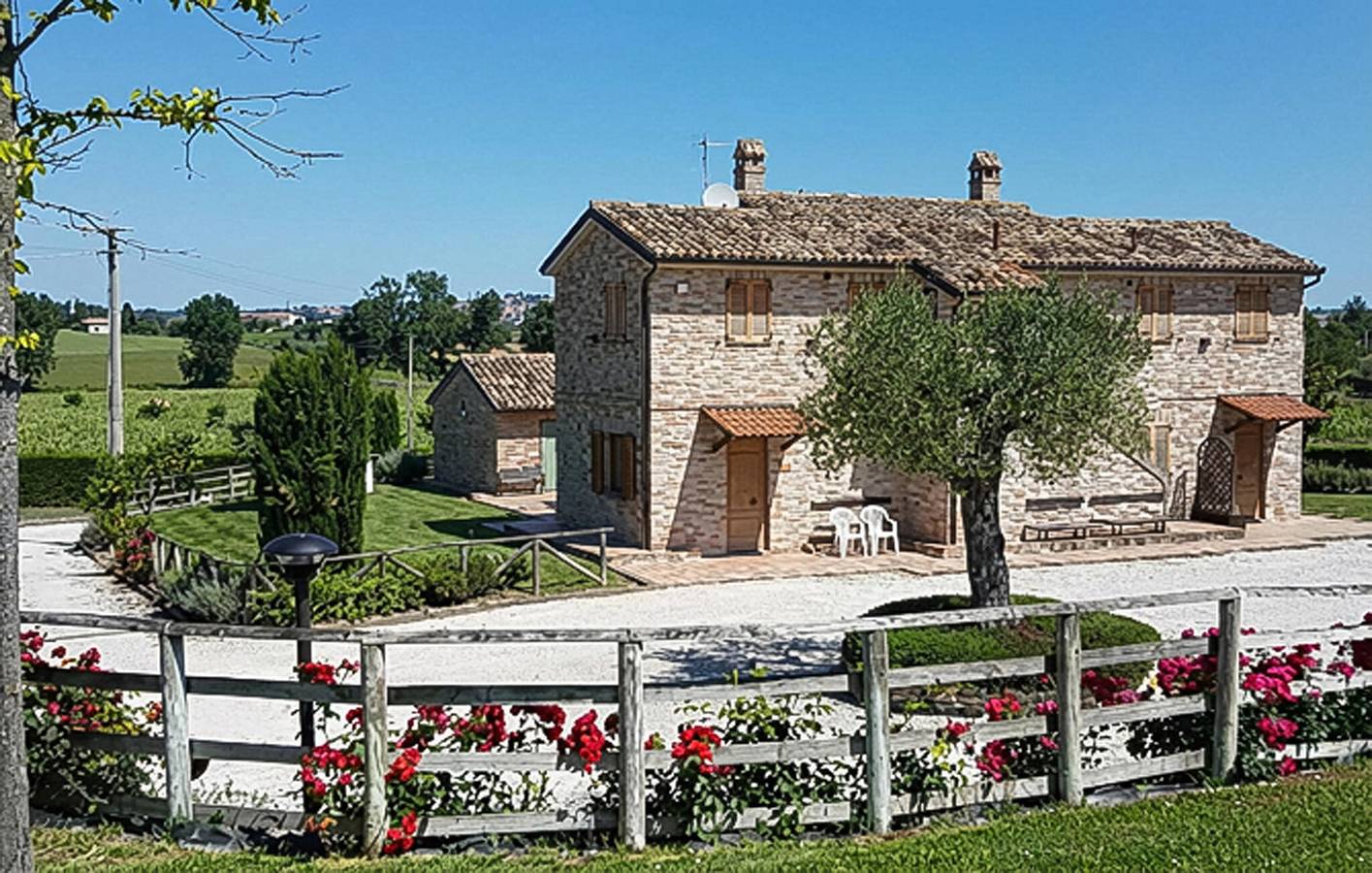 Ferienhaus für 12 Personen mit Terrasse in Recanati, Adriaküste Marken