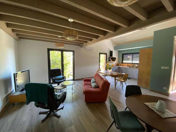 Maison de vacances pour 6 personnes, avec Terrasse ainsi que Jardin et Vue