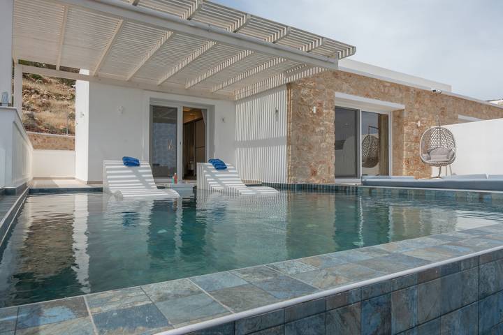 Ferienhaus für 4 Personen, mit Balkon und Garten in Griechenland - 3