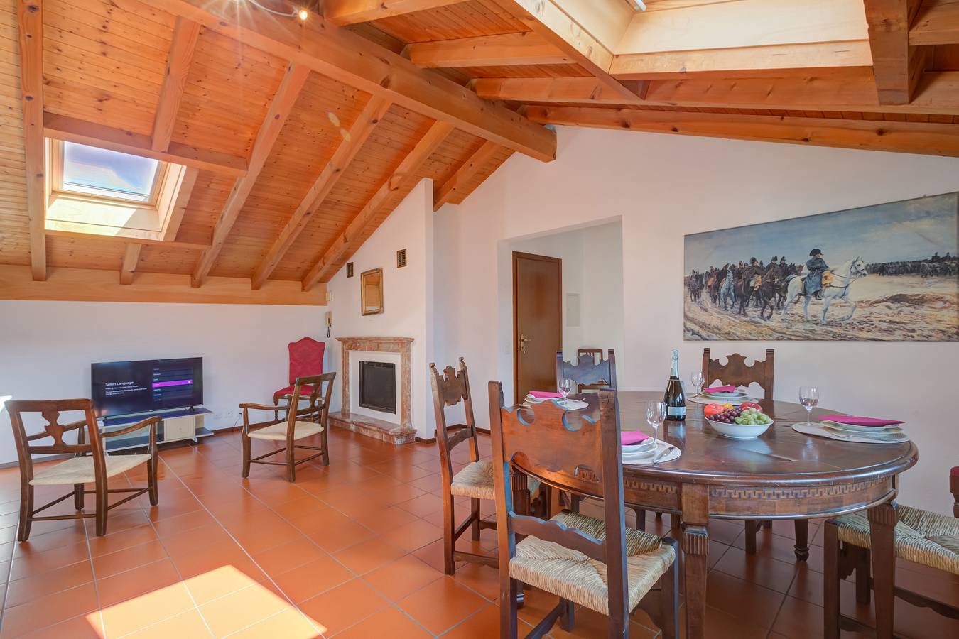 Ganze Wohnung, Attico a Caslano in Caslano, Luganersee