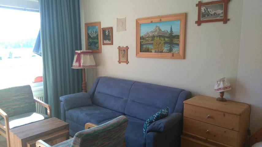 Ferienwohnung für 4 Personen, mit Balkon und Terrasse sowie Garten und Ausblick