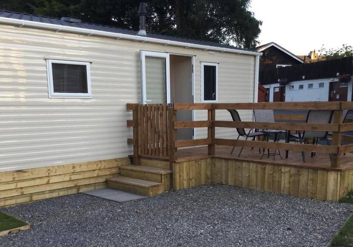 Glamping for 4 people, with Terrace and View in Cairngorms National Park