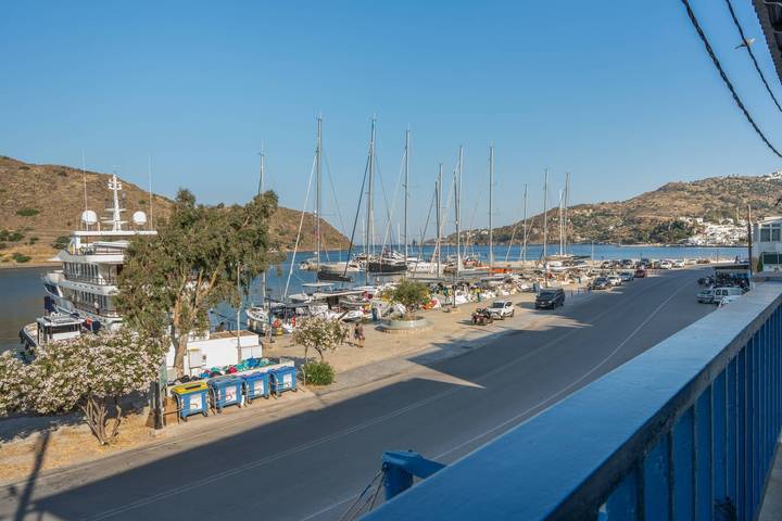 Apartamento entero, Apartamento 'Anastasia's 1' con balcón privado y vistas al mar in Skala (Patmos), Patmos