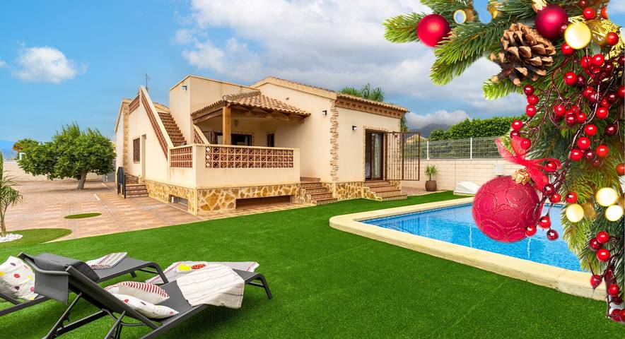 Chalet para 6 personas, con jardín, Se admiten mascotas en Busot