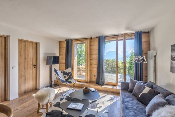 Chalet pour 6 personnes, avec Terrasse à Combloux - 4
