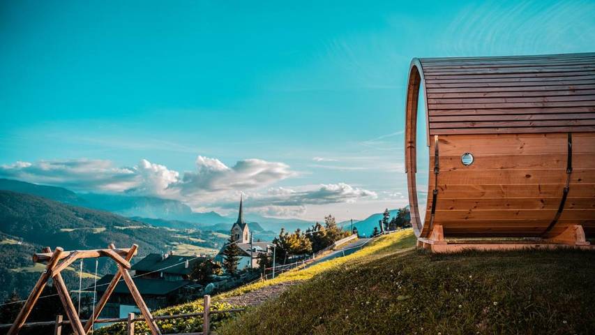 Chalet für 7 Personen, mit Ausblick und Sauna sowie Garten in Trentino-Südtirol - 4