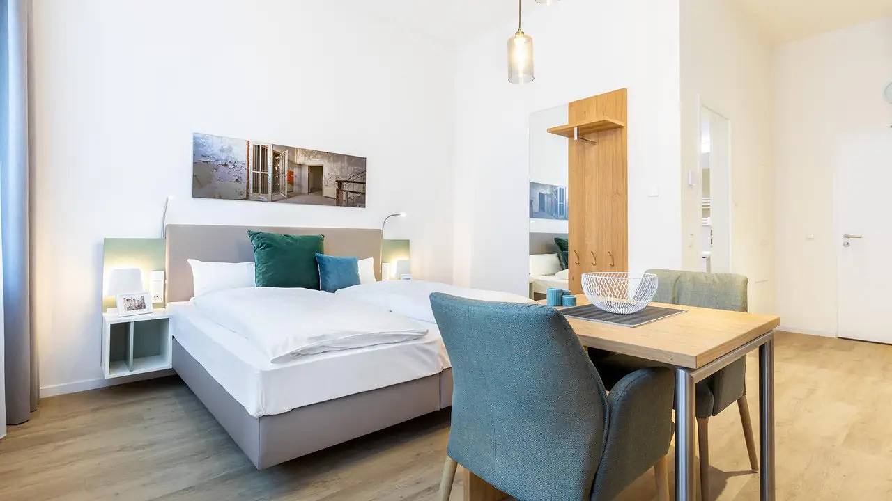 Ganze Ferienwohnung, Ferienwohnung für 2 Personen (32 m²) in Wismar in Wismar, Nordwestmecklenburg (Wismar und Umgebung)