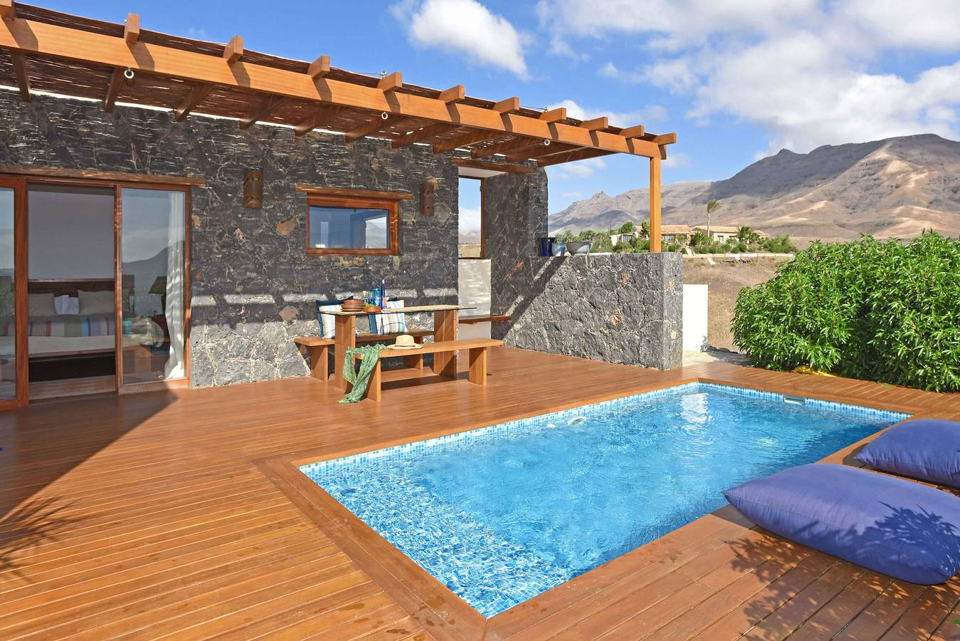 Ferienhaus für 4 Personen mit Terrasse in Las Hermosas, Pájara