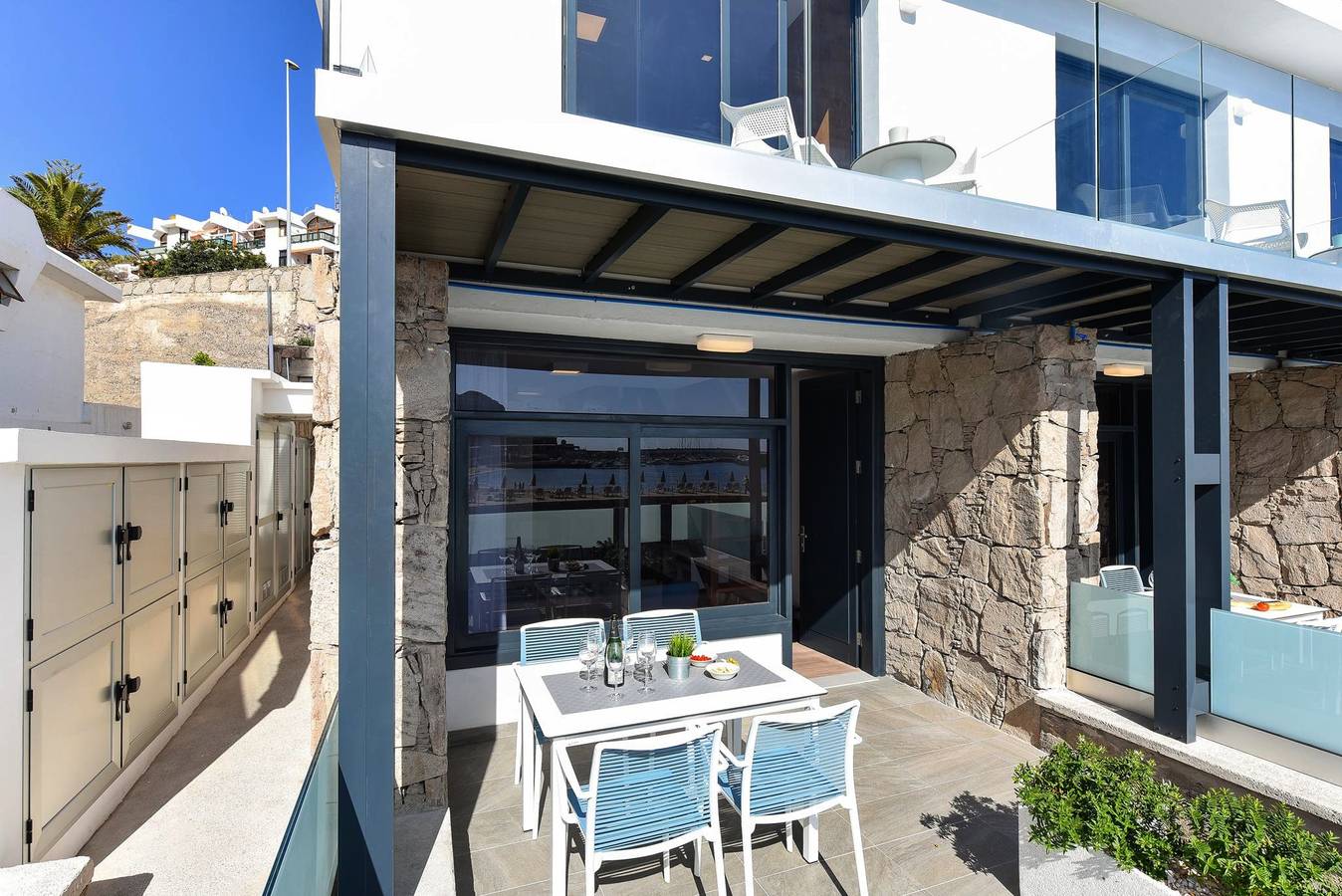 Geheel appartement, Vakantieappartement voor 4 personen met terras in Playa de Puerto Rico, Zuid Gran Canaria