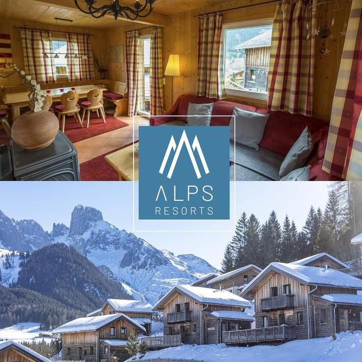 Chalet für 6 Personen, mit Terrasse und Pool sowie Sauna, mit Haustier in Dachstein West