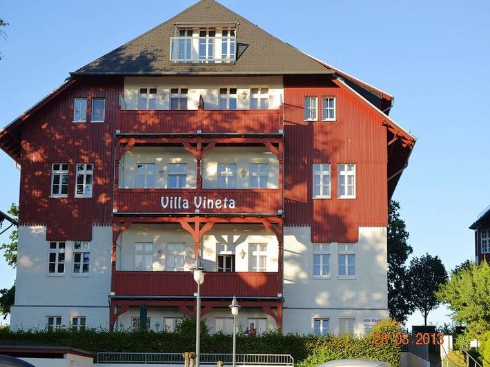 Ferienhaus mit Meerblick für 5 Personen, mit Balkon und Garten sowie Sauna und Seeblick in Drei Kaiserbäder - 3