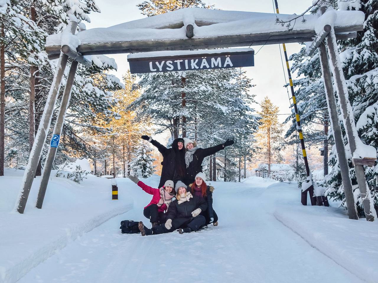 Lystikämän tupa in Rovaniemi, Lappland