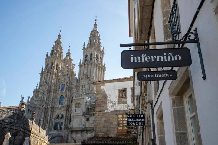 Apartamento para 10 personas, con jardín en Santiago de Compostela
