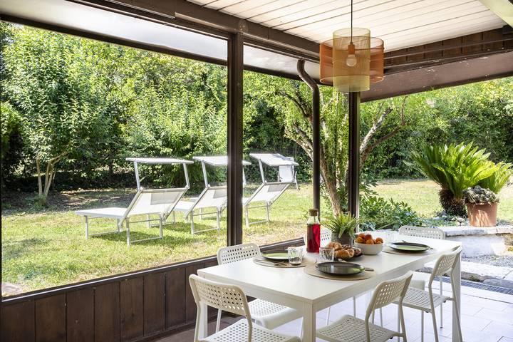 Ferienhaus für 5 Personen, mit Garten, mit Haustier