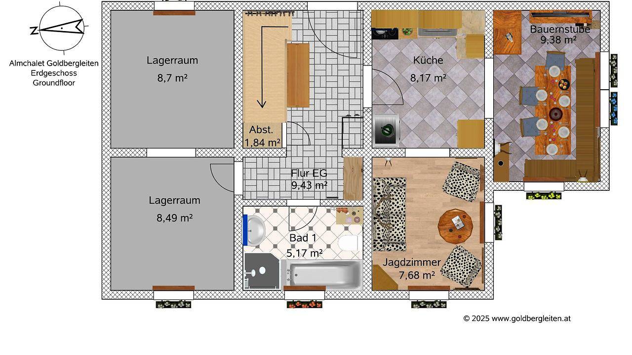 Ferienhaus für 5 Personen (120 m²) in Großkirchheim in Großkirchheim, Oberkärnten