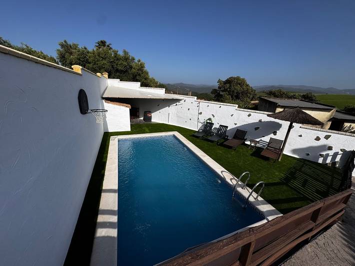 Casa rural para 6 personas, con jardín, Se admiten mascotas en Parque natural de Los Alcornocales - 4