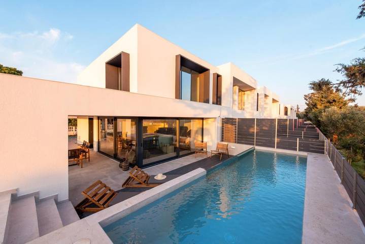 Location de vacances pour 6 personnes, avec piscine ainsi que jardin et vue, animaux acceptés dans Nea Kallikratia - 2