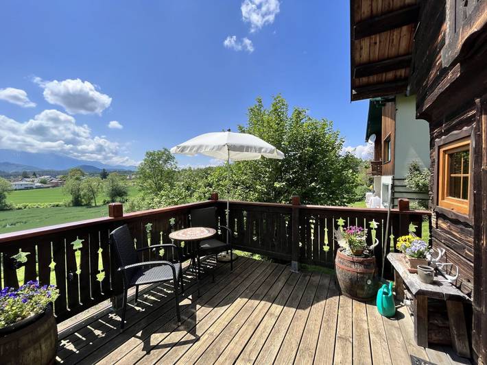 Ferienhaus für 2 Personen, mit Terrasse und Garten am Wörthersee