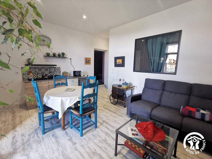 Gîte pour 2 personnes, avec Terrasse à Le Caylar