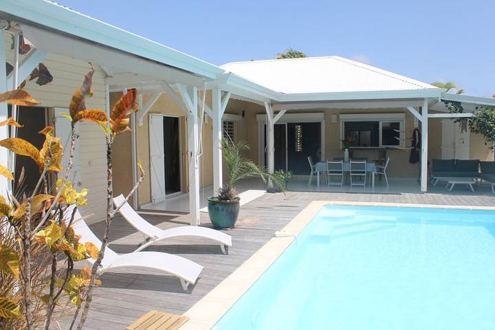 Villa pour 6 personnes, avec jardin ainsi que terrasse et piscine en Guadeloupe - 3