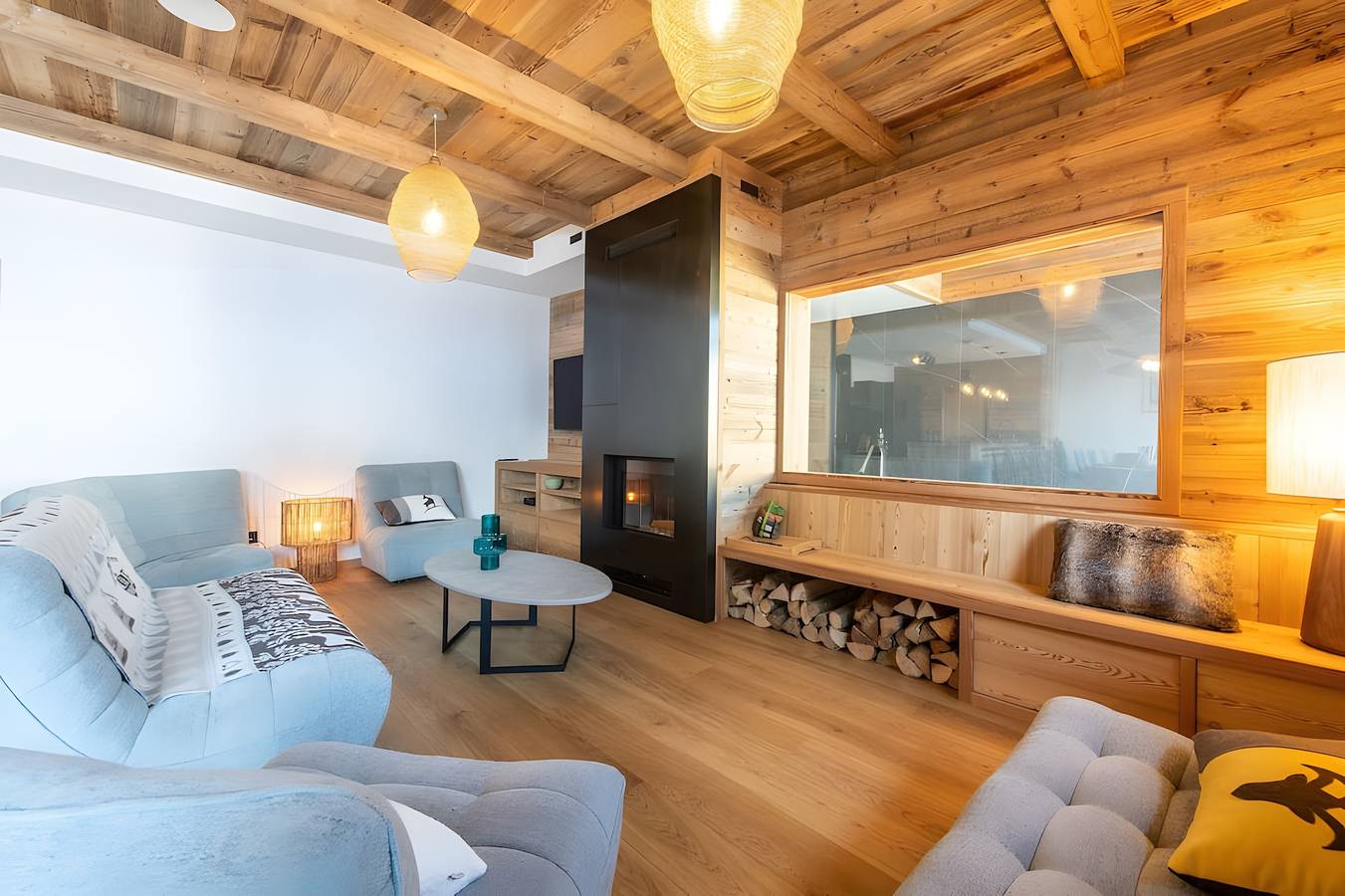 Geheel appartement, Chalet "Yeti Lorna" met binnenzwembad in La Toussuire, Fontcouverte-la Toussuire