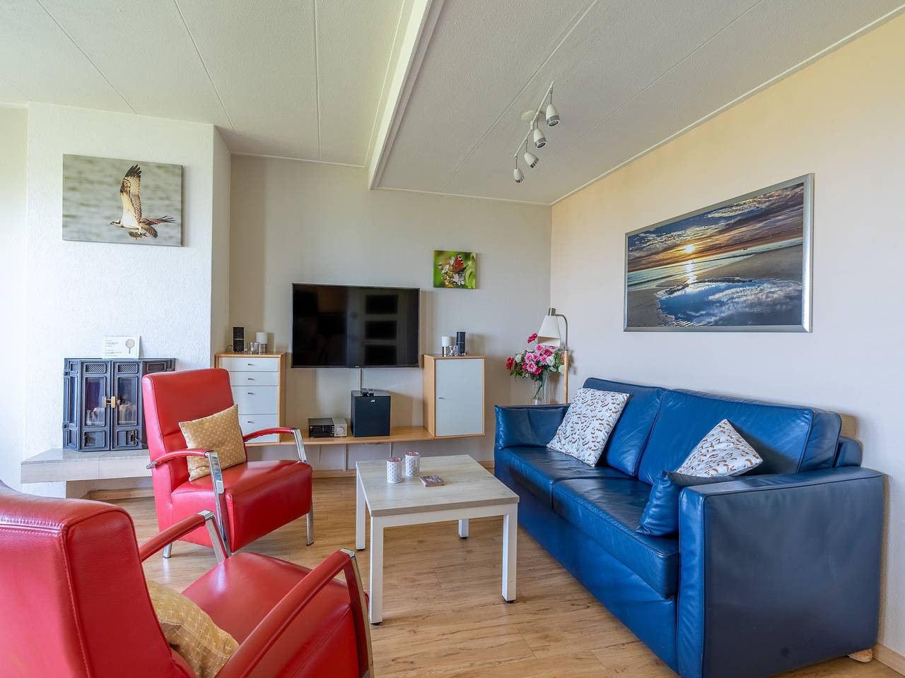 Geheel appartement, 2 persoons zeezicht appartement in De Koog, Nederlandse waddeneilanden