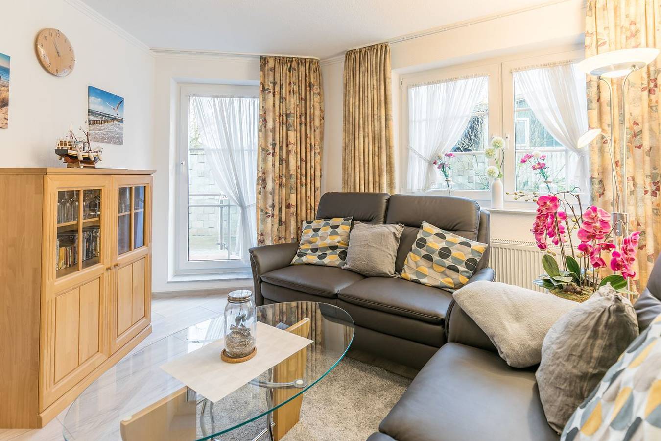 Ganze Wohnung, Residenz Rosengrund Whg. E 6 – Hallenbad & Sauna, 2 Sz, Balkon in Hauptstrand Büsum, Dithmarschen