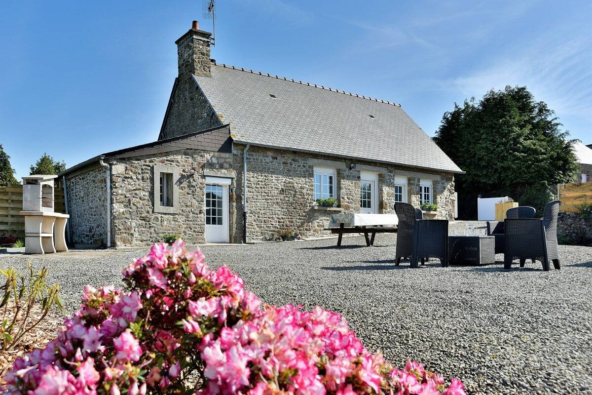 Ferienhaus für 4 Personen mit Garten in Saint-Marcan, Mont-Saint-Michel-Bucht