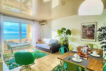 Gîte pour 6 personnes, avec balcon à San-Martino-di-Lota