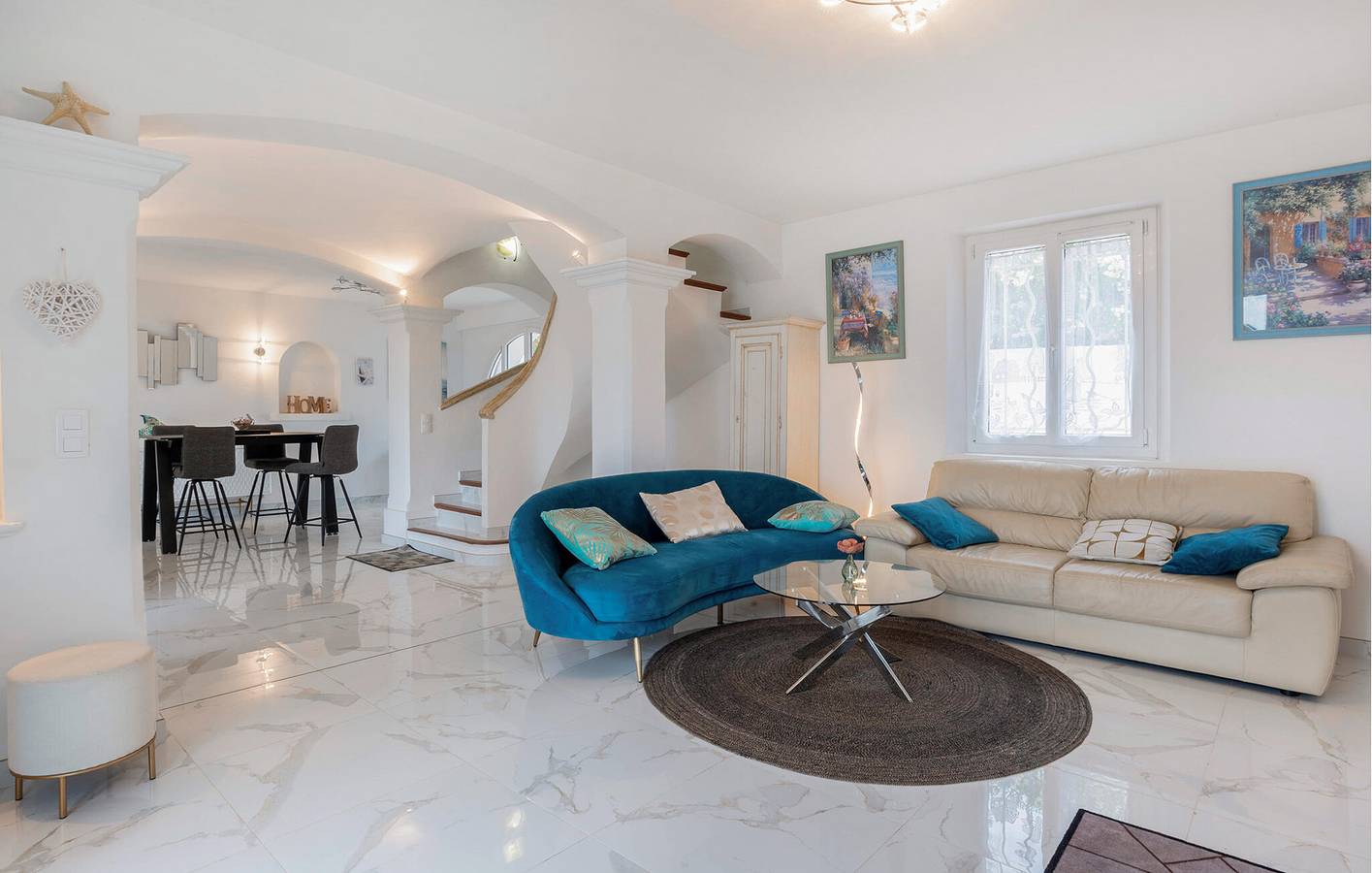 Appartement avec vue sur la mer, piscine, climatisation et parking, à 2 km de la plage de la Garonette in La Nartelle, Sainte-Maxime