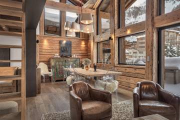 Chalet pour 10 personnes, avec balcon/terrasse, animaux acceptés à Val-d'Isère