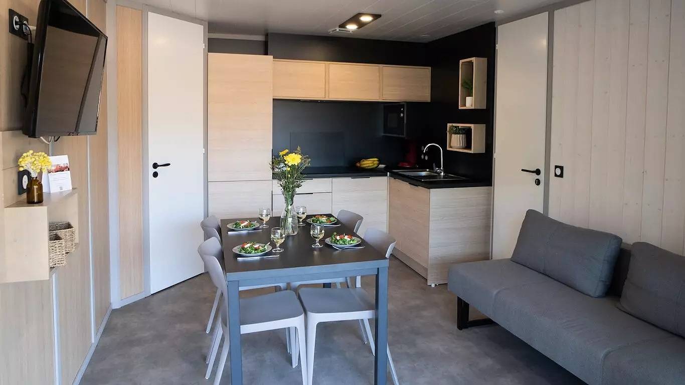 Appartement entier, Chalet Scopa 2 Chambres 5 Personnes - Grande terrasse in Belvédère-Campomoro, Arrondissement de Sartène