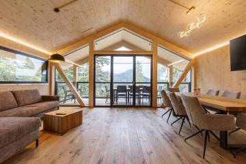 Chalet für 8 Personen, mit Balkon und Sauna an der Turracher Höhe